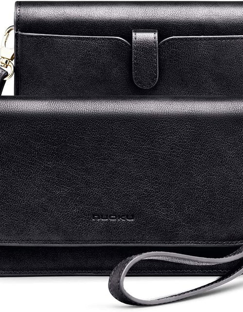 Load image into Gallery viewer, Women Small Crossbody Bag Cellphone Purse Wallet with RFID Card Slots 2 Straps Wristlet(Max 6.5'')

