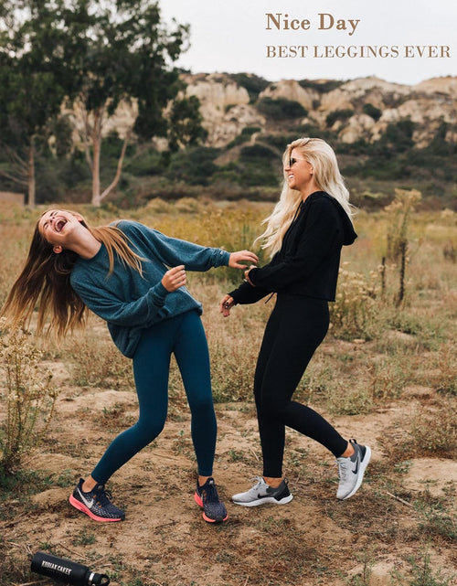 Load image into Gallery viewer, High Waisted Leggings for Women Buttery Soft Stretchy Tummy Control Workout Yoga Running Pants One&amp;Plus Size
