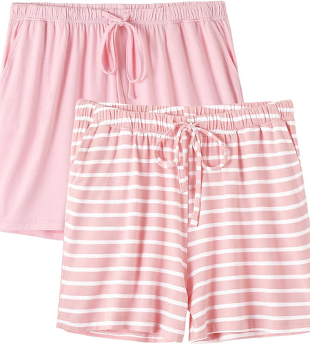 Pajama Shorts Womens Lounge Short Sleep Shorts Pajama Bottoms