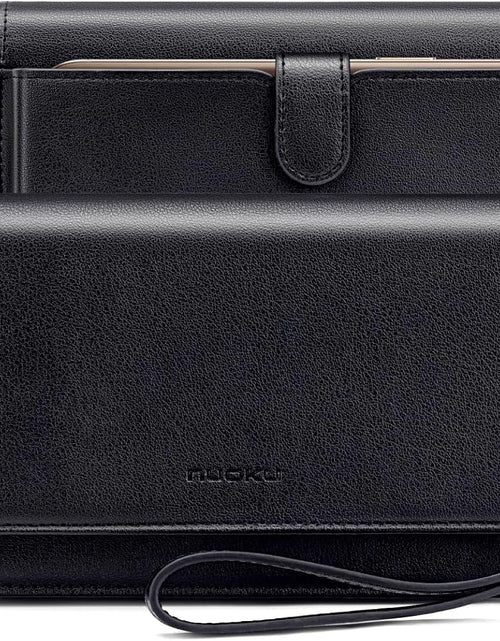 Load image into Gallery viewer, Women Small Crossbody Bag Cellphone Purse Wallet with RFID Card Slots 2 Straps Wristlet(Max 6.5'')

