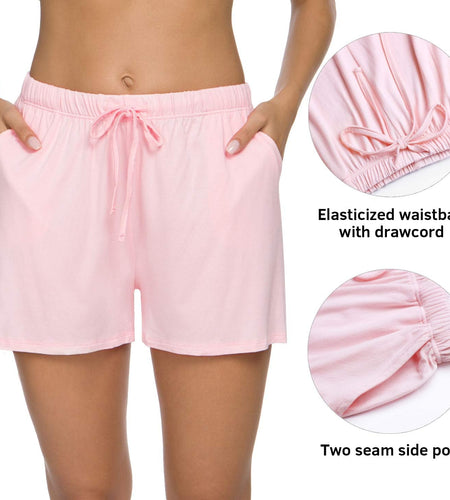 Pajama Shorts Womens Lounge Short Sleep Shorts Pajama Bottoms
