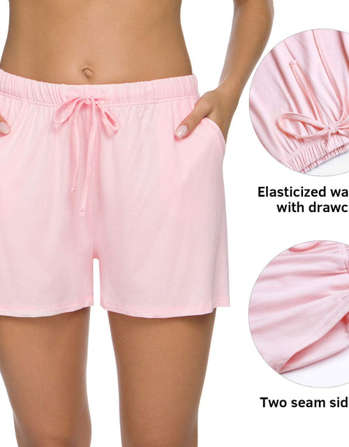 Load image into Gallery viewer, Pajama Shorts Womens Lounge Short Sleep Shorts Pajama Bottoms

